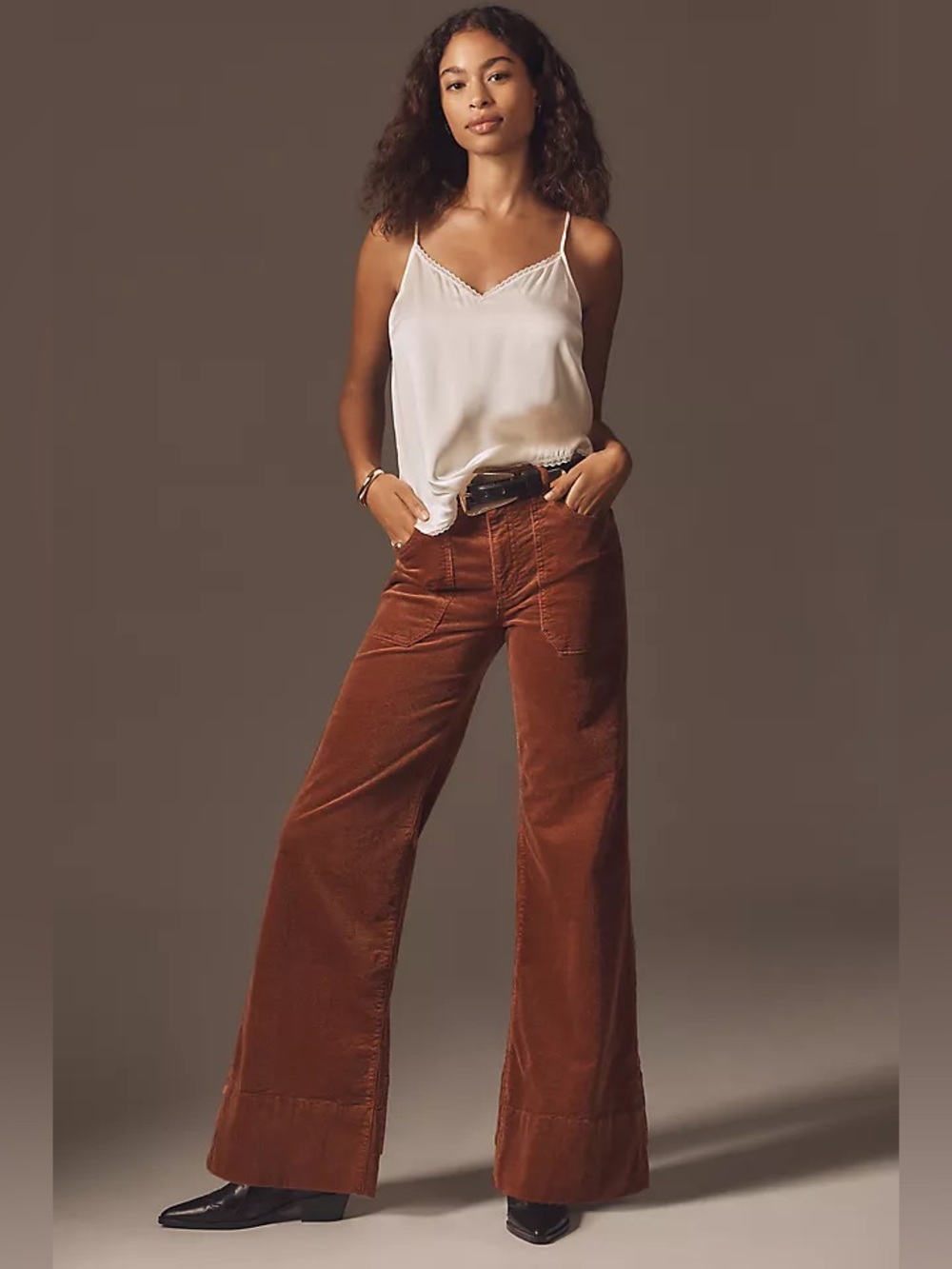 The Rylan High-Rise Flare Jeans by Pilcro: Corduroy Edition